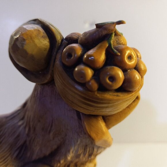 Fontanini Depose Italy 145 Seth Carrying Basket of Fruit Classic Figurine 1987 - Picture 7 of 10